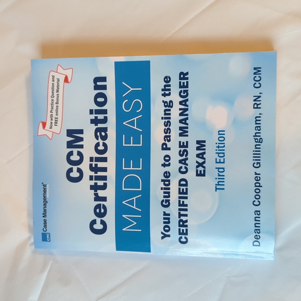 CCM Certification Exam Prep Book